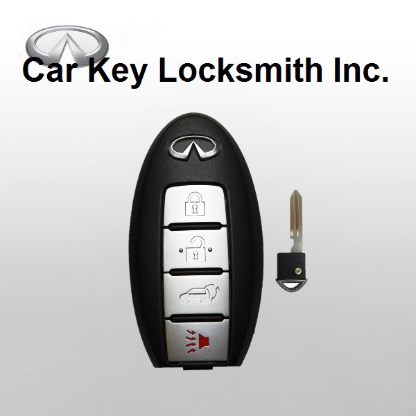 Infiniti QX56 2008-2009-2010 Prox Smart-Key 4-Button FCC ID CWTWBU624