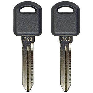 1997 - 2005 GM Small Head Transponder Key B97-PT PK3